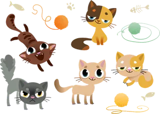 小猫动物卡通