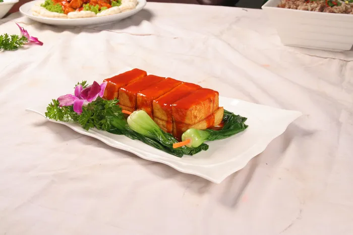 鲍汁焖自制豆腐
