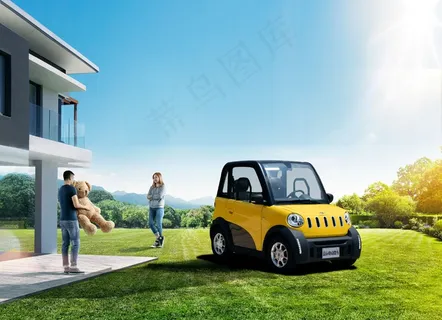 新能源汽车宣传海报