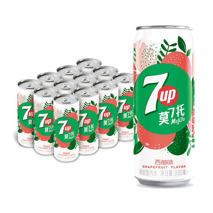 七喜 (6)超市商品白底图免抠实物摄影png格式图片透明底