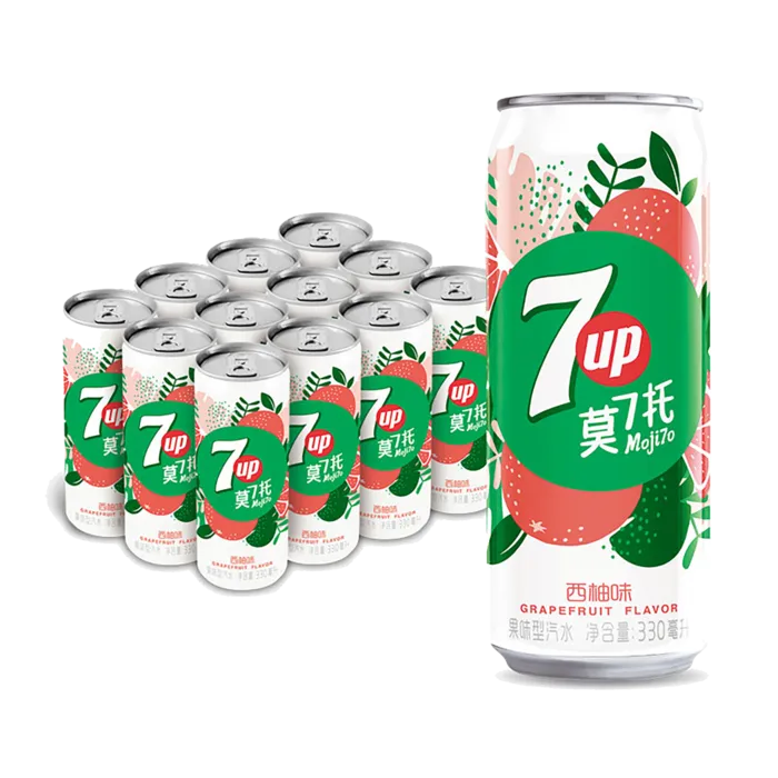 七喜 (6)超市商品白底图免抠实物摄影png格式图片透明底