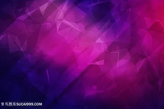 深紫色几何线条多边形背景高清