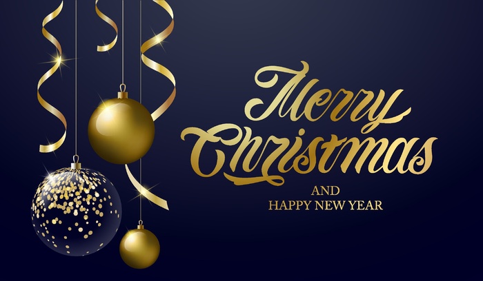 圣诞节圣诞树圣诞老人闪亮装饰电商促销折扣海报