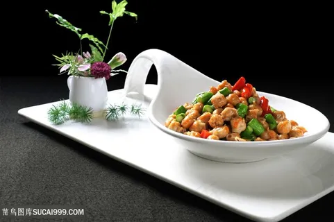 美味鱿鱼嘴鲜辣味中华美食摄影图 美味鱿鱼嘴鲜辣味中华美食摄影图
