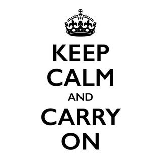 保持冷静，继续前进 PNG免抠