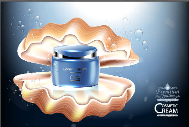 设计广告化妆品素材