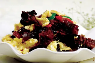 川菜湘菜高清菜谱 木耳炒鸡蛋