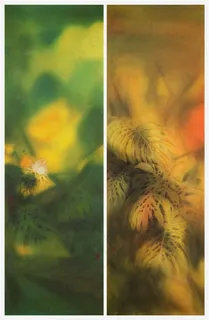 龟背竹古典工笔画