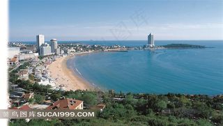 青岛大海图片素材