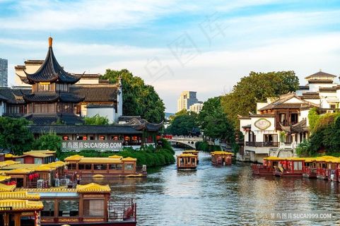 南京秦淮河古镇建筑 南京秦淮河古镇建筑
