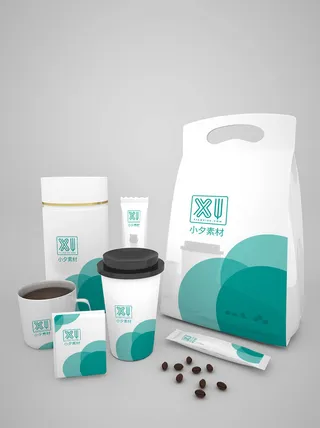 包装智能贴图样机VI效果PSD素材