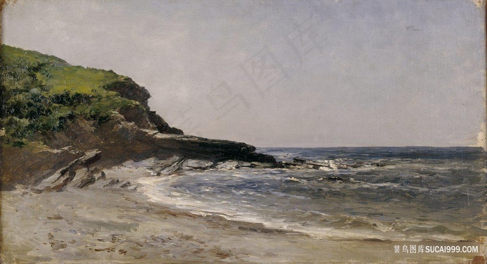 海斯，卡洛斯·德普拉亚·德盖塔里风景画