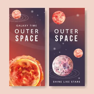 太空宇航员插画