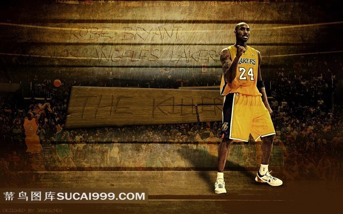 NBA篮球巨星科比·布莱恩特(Kobe Bryant)高清桌面