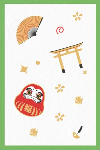 2021春季促销海报日式物产节活动