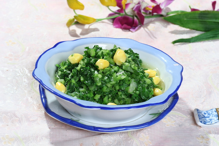 青菜钵 摄影 