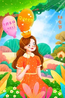 三八妇女节 妇女节促销