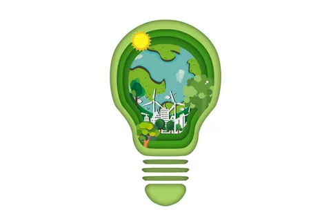 高清创意绿色环保背景图片公益海报展板宣传PSD分层平面设计素材