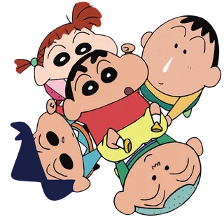 蜡笔小新可爱人物免扣素材