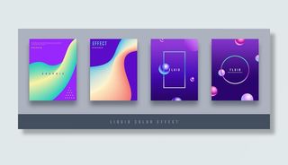 紫色炫酷家变画册