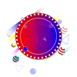 LED霓虹灯节日电商炫彩渐变背景