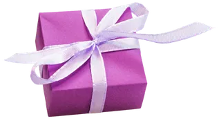 盒子紫色礼包