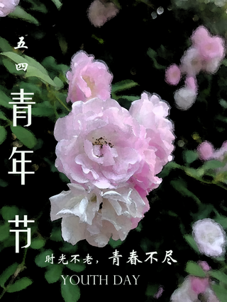 “54青年节”海报