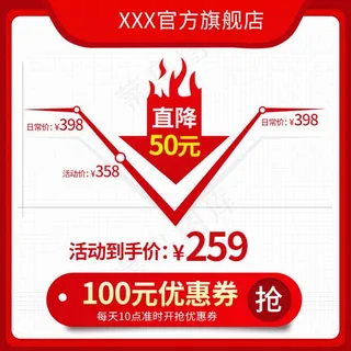 淘宝天猫618产品价格直降大酬宾直通车