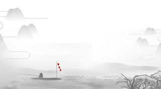 中国风传统水墨古风古典展板边框工笔画PS海报背景平面设计素材