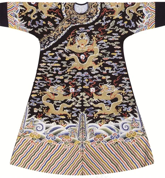 中国古代官员朝服样式花纹图片素材