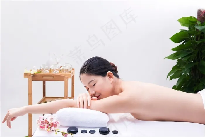SPA美容养生的美女高清大图