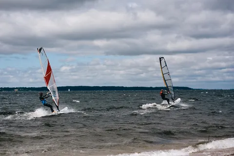 高清帆船运动人物