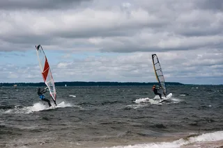 高清帆船运动人物