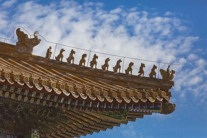 北京故宫五脊六兽图片