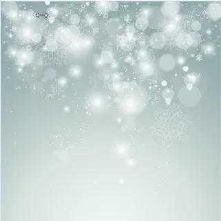 设计冬天雪花卡通背景