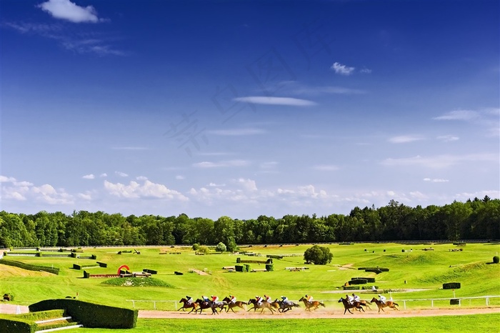 赛马的运动员人物大图