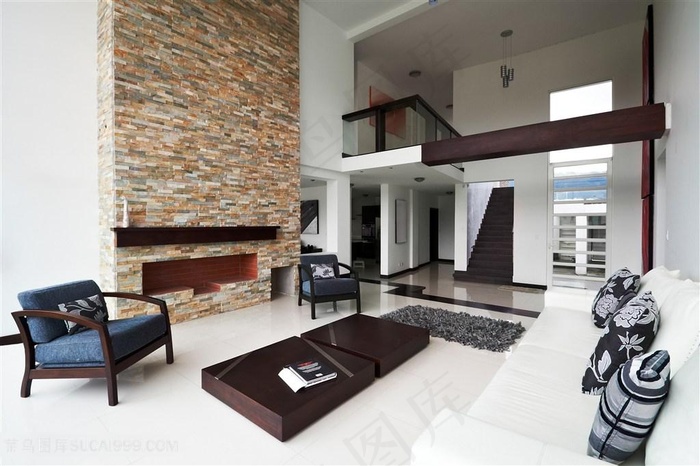 别墅室内装修效果高清图片