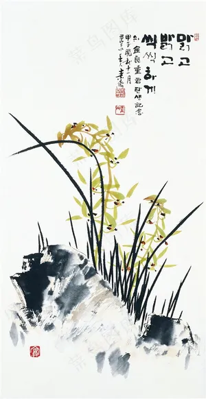 国画吉祥鸟文化艺术图片素材