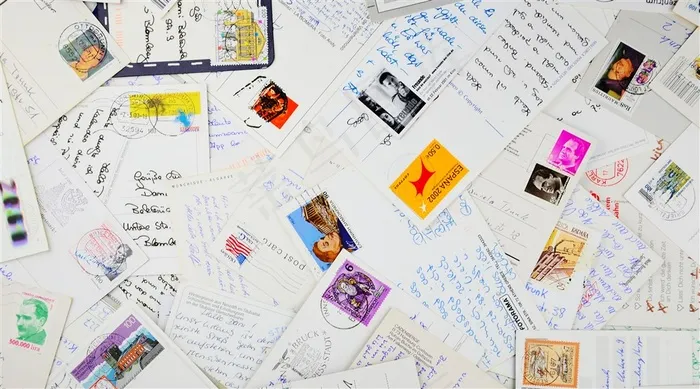 怀旧复古信纸邮件图片