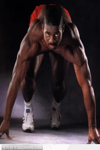 起跑标准动作展示