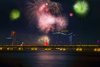 澳门国际烟花节的烟花图片-第6张