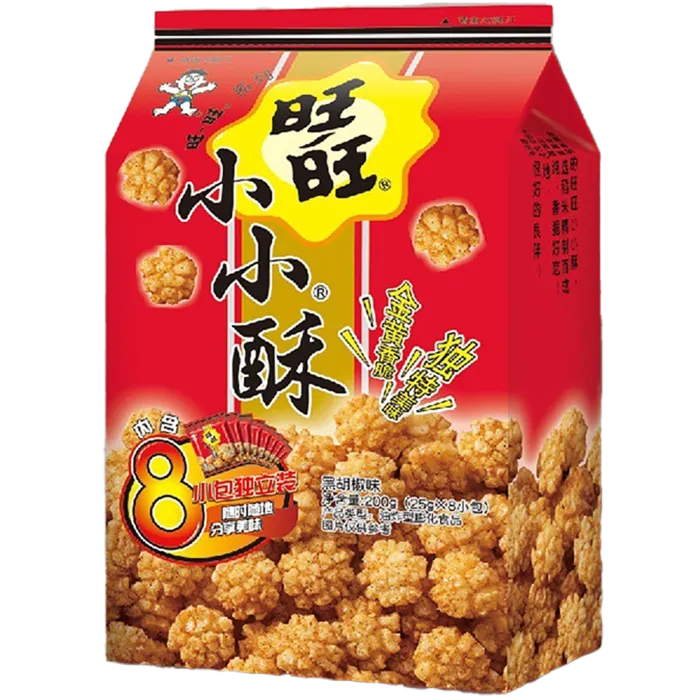 旺旺 (13)小吃超市商品白底图免抠实物摄影png格式图片透明底