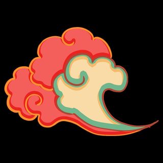 中国风中式国潮敦煌云纹祥云插画图案云朵云彩元素PSDAI设计素材