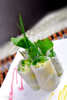 越南蔬菜卷的美食图片 越南蔬菜卷的美食图片