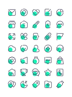 彩色icon手机线性小图标UI素材AI矢量图psd设计源文件app菜单分类 彩色icon手机线性小图标UI素材AI矢量图psd设计源文件app菜单分类