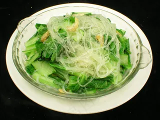  海米粉丝小白菜