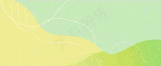 绿色清新条纹波浪简约背景