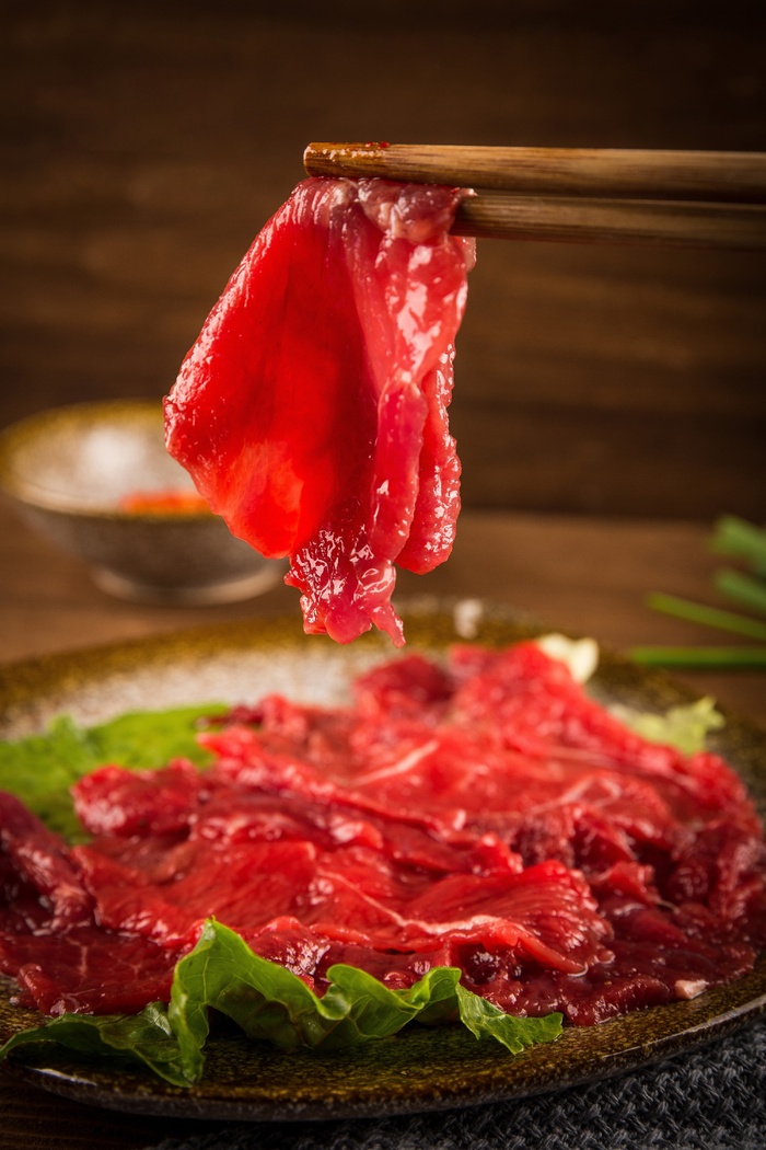 火锅菜品配菜牛肉丝肥牛卷牛肉卷涮牛肉