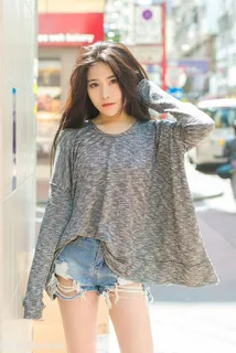 超清街拍漂亮美女许诺图片 超清街拍漂亮美女许诺图片