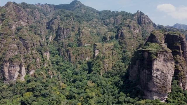 山, 谷, 峡谷, 自然, 景观, 天空, 森林, 远足